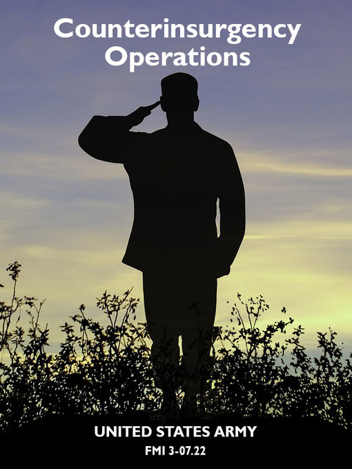 Title details for Counterinsurgency Operations (FMI 3-07.22) by United States Army - Wait list